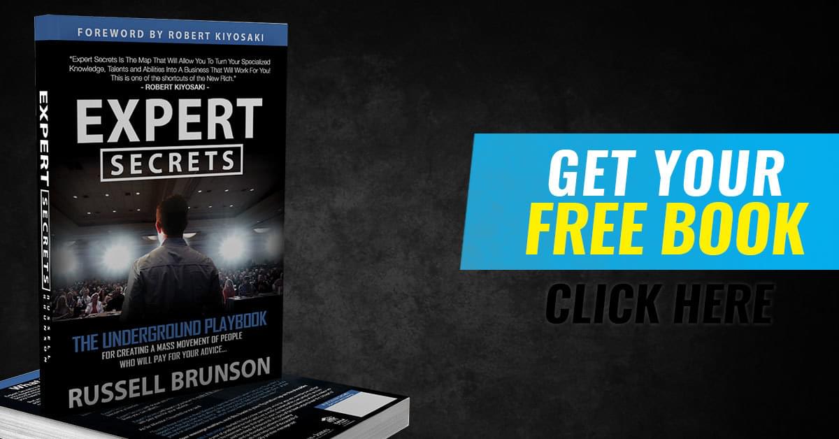 Free Expert Secrets Book + Training Russell Brunson